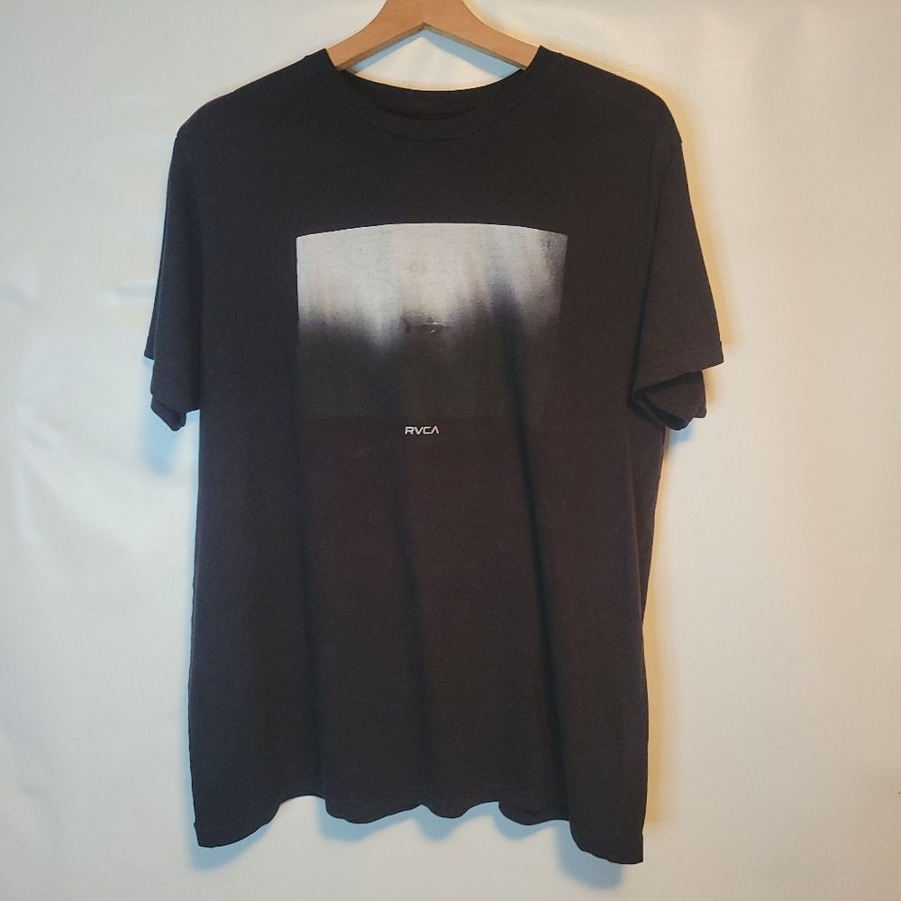 RVCA Deep Water Dark Cinematic Shark Cotton Tee